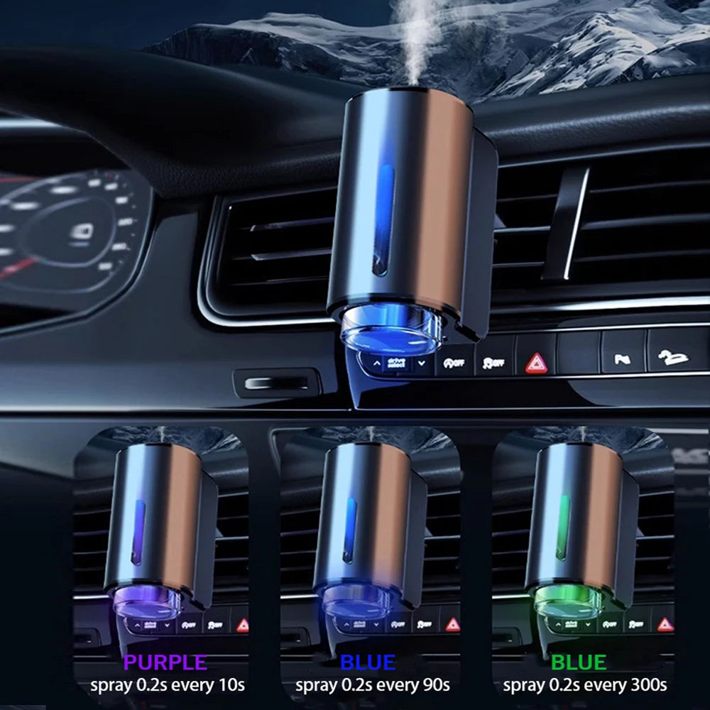 Car Electric Air Diffuser – Aromatherapy Humidifier & Odor Remover