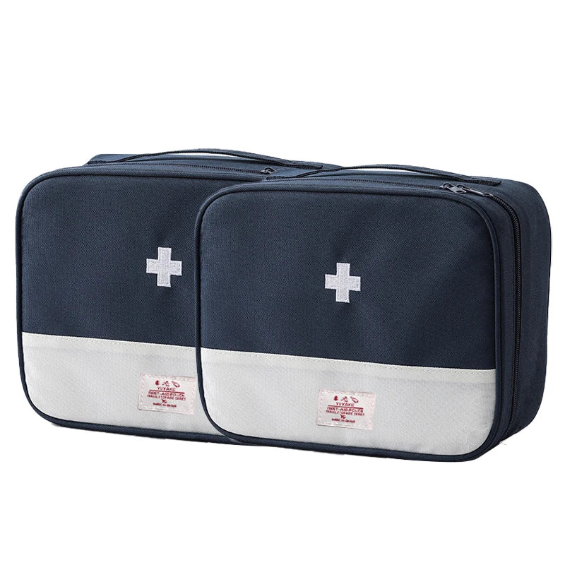 Large Capacity Medicine Bag – Portable Travel First Aid Kit