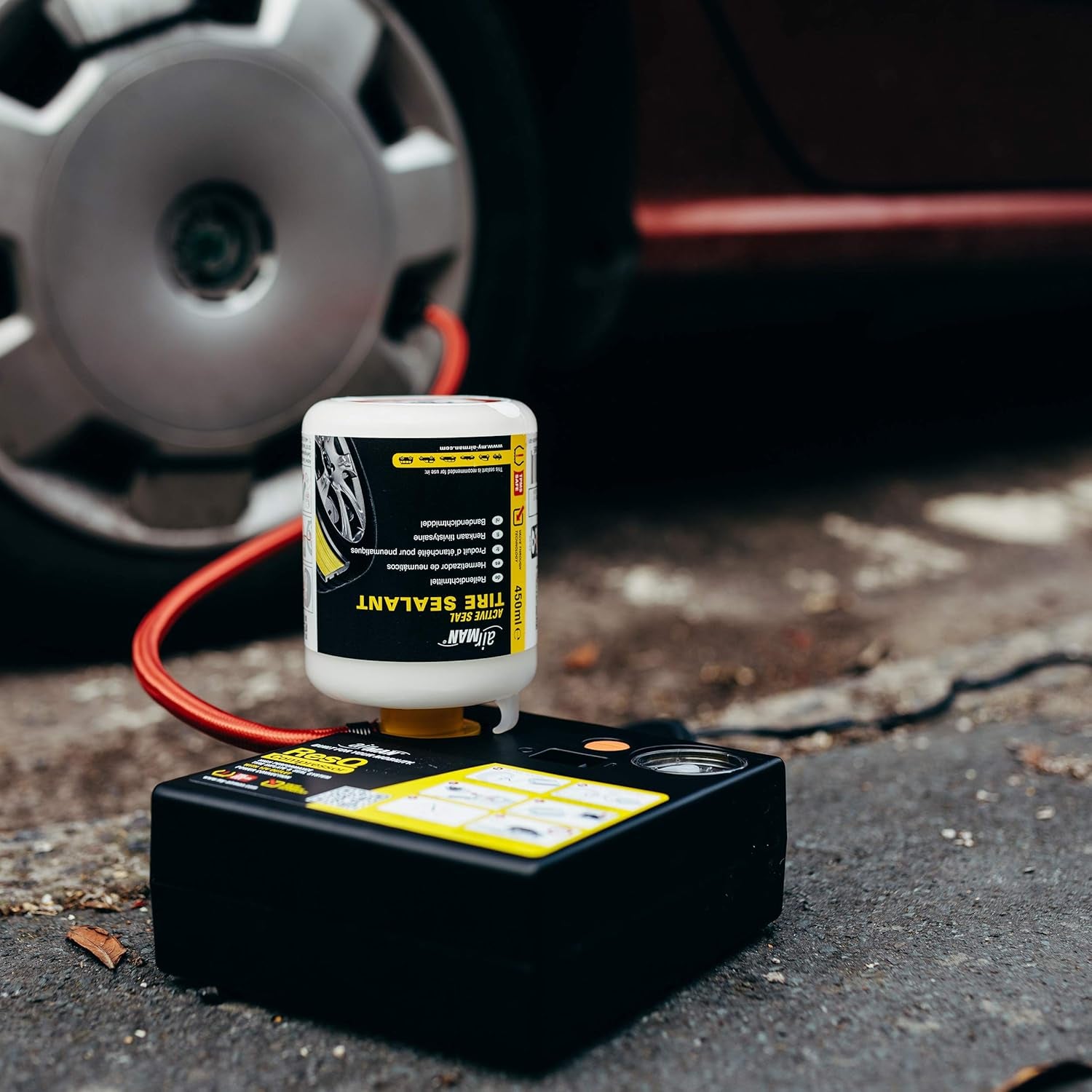 Resq Emergency Tyre Repair Kit – Air Compressor & Sealant
