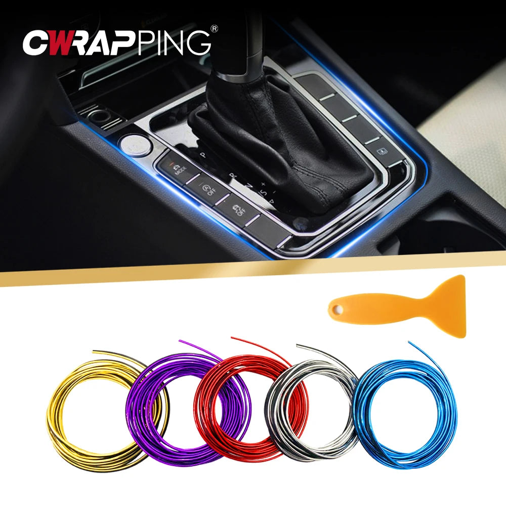 Universal Car Interior Trim – 5M Flexible Moulding Decoration Strips