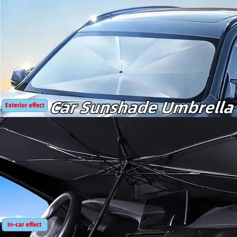 Car Sunshade – Windshield Protection Umbrella for Interior & Exterior
