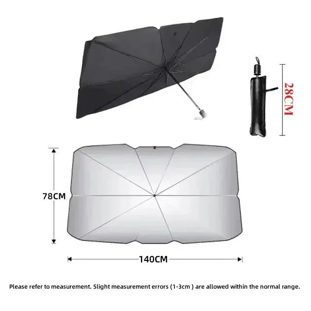 Car Sunshade – Windshield Protection Umbrella for Interior & Exterior