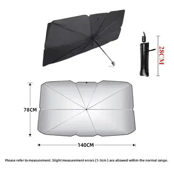 Car Sunshade – Windshield Protection Umbrella for Interior & Exterior