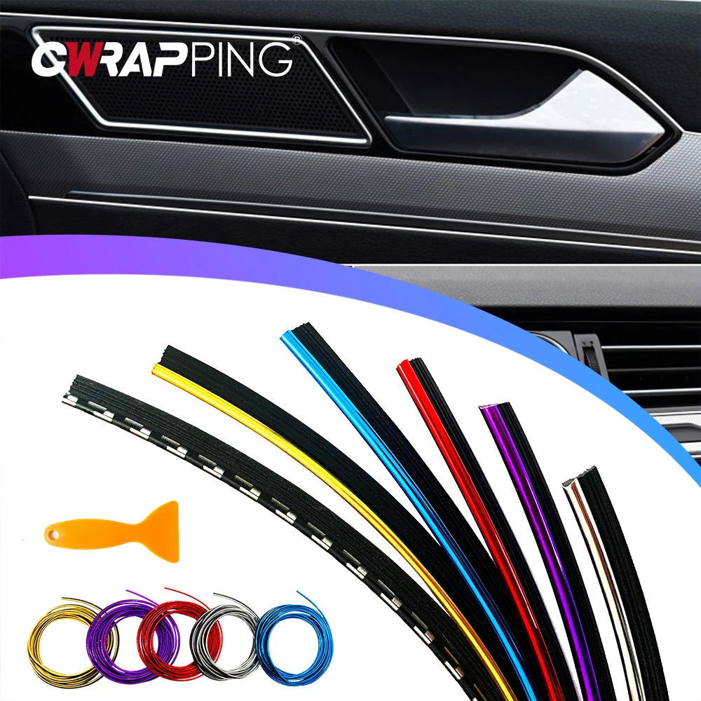 Universal Car Interior Trim – 5M Flexible Moulding Decoration Strips