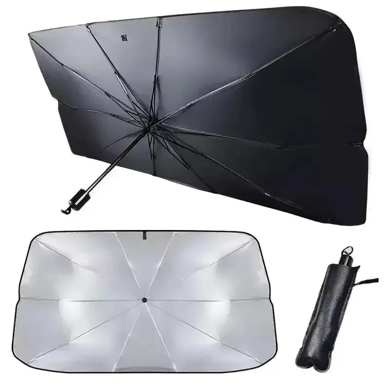 Car Sunshade – Windshield Protection Umbrella for Interior & Exterior